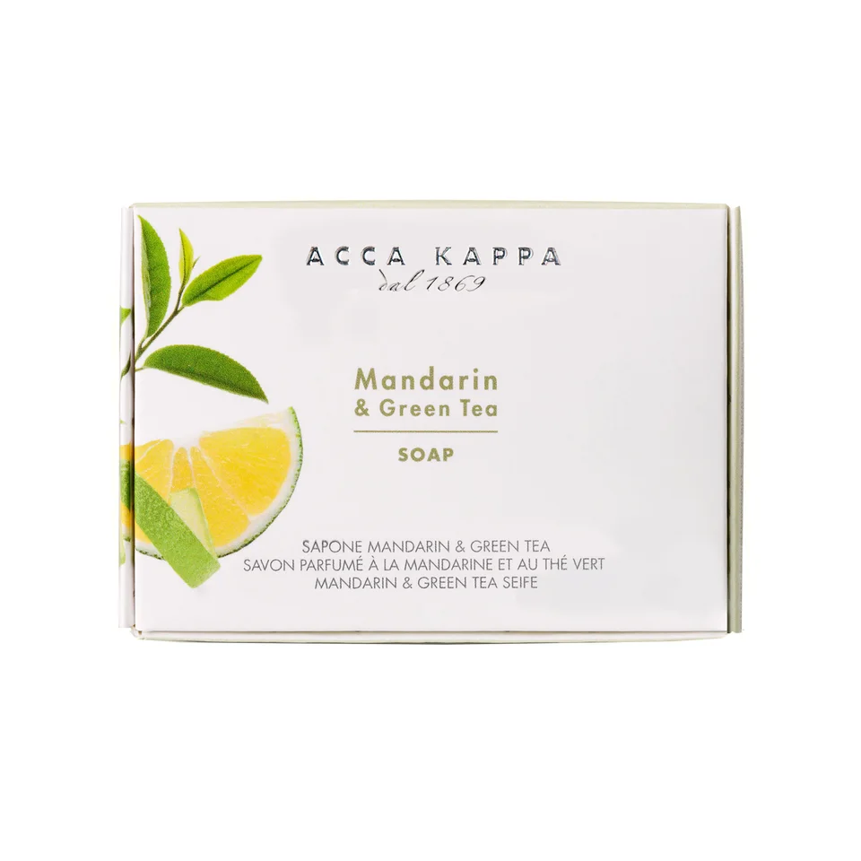 Acca Kappa Mandarin & Green Te мыло туалетное твердое 150 гр
