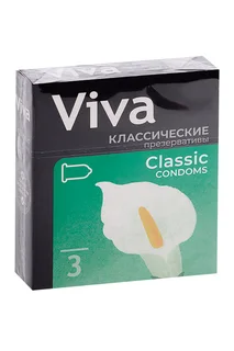 Презервативы Вива классик 3 шт