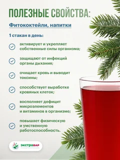 Экстракт Пихты Сибирской (зелень) ДК СО2 водорастворимый (клеточный сок) Экстравар 15 мл