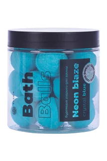 Шарики для ванны бурлящие Neon Blaze Crystal blue 300 гр