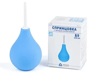 Спринцовка Б-9 ПВХ твердый након 230 мл (инд уп)