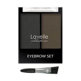 Набор LavelleCollection для бровей BS-02 тон 01 графитовый BS02-01