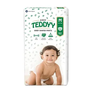 Подгузники-трусики Teddyy Easy детские р M (6-11 кг) 36 шт
