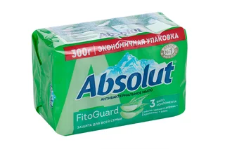 Мыло Absolut FitoGuard алоэ 75 гр 4 шт