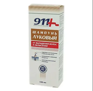 911 Шампунь против выпадения облысения луковый 150 мл