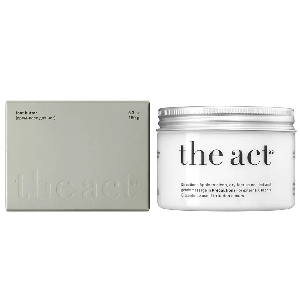 Крем-воск для ног, для сухой кожи, 150 г, The Act