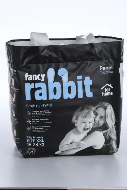 Трусики Fancy Rabbit for home пакет пвх XXL (15-28 кг) 26 шт