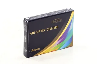 Линзы Alcon Air Optix Colors контакт цвет ежемес (диоптрия -1,50) 2 шт зеленый