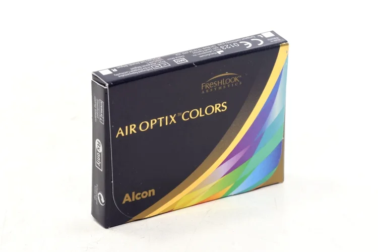 Линзы Alcon Air Optix Colors контакт цвет ежемес (диоптрия -1,50) 2 шт зеленый