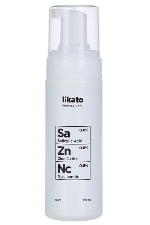 Пенка Likato Professional для проблемной кожи лица ниацинами для цинк / салициловая кислота 150 мл