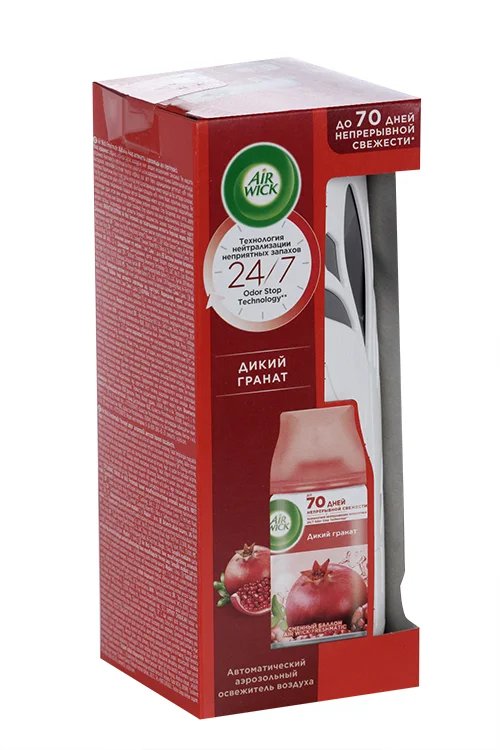 Освежитель воздуха Air Wick Freshmatic автом аэрозоль+баллон дикий гранат 250 мл