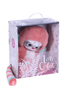 Игрушка Budi Basa Lori Colori Моммо персиковая мягкая 25 см