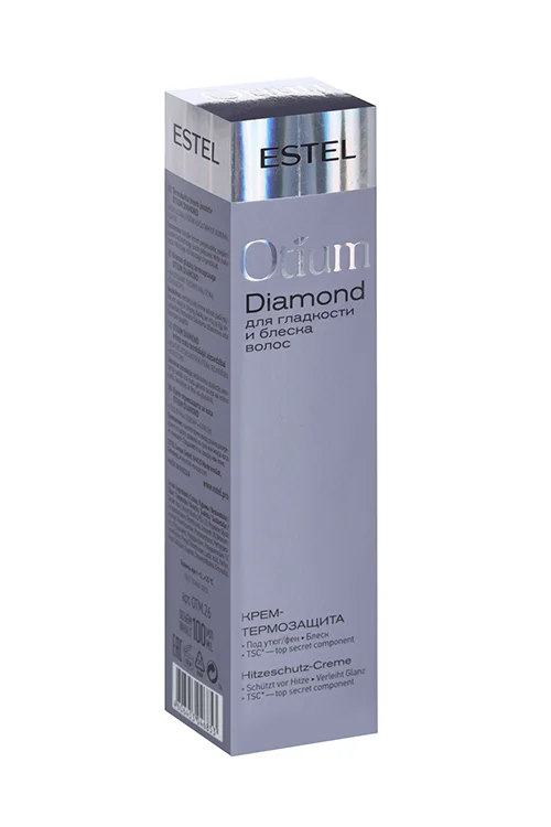 Крем Estel Professional Otium Diamond для волос для гладкости / блеска термозащита 100 мл