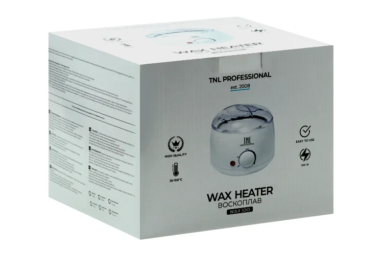 Воскоплав TNL для горячего воска wax 100 розовый 400 мл