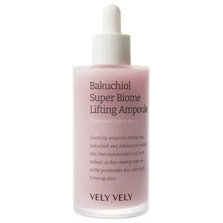 Лифтинг-сыворотка с бакучиолом Bakuchiol Super Biome Lifting Ampoule, 100 мл, Vely Vely