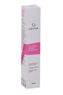 СС-крем Geltek SmartColor 01 SPF 25 для лица 20 мл