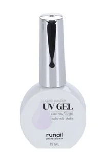 УФ-гель RuNail Professional камуфлирующий молочный коктейль 15 мл