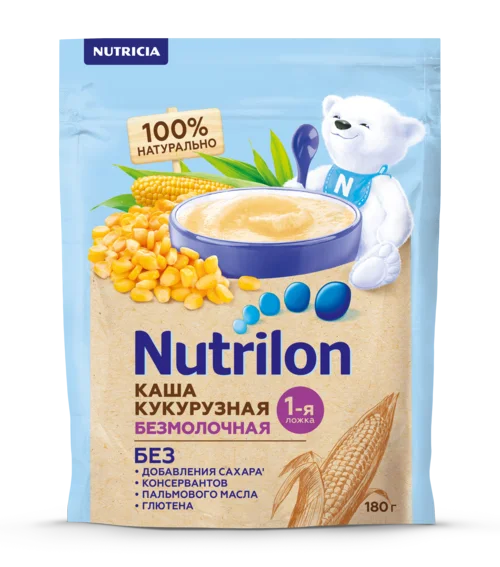 Каша Нутрилон без м кукурузная (с 5 мес) 180 гр