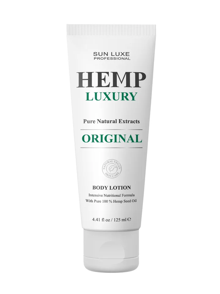 Профессиональный питательный лосьон для тела Sun Luxe Professional Hemp Luxury "Original" 125 мл