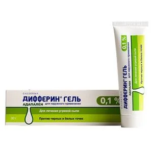 Дифферин гель 0.1 % 0.1 г