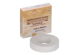 Доктор Столетов Лейкопластырь Фиксирующий На Тканевой Основе 1×500 см 1 шт