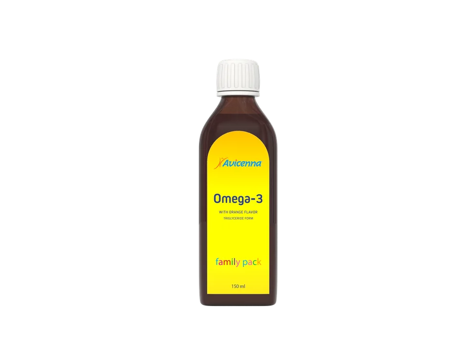 Авиценна Омега-3 со вкусом апельсина Avicenna жидкость 150 мл