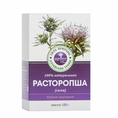 Расторопша семя алтайские травы 100 гр