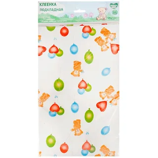 Клинса Клеенка Подкладная Пвх Покрыт 1,0×1,4М Детская