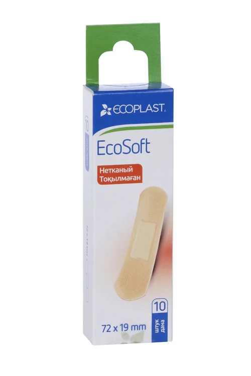 Набор Экопласт пластырь Ecosoft неткан 72×19 мм 10 шт