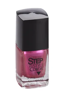 Лак Step in Style Color для ногтей LE №184 металлик / фуксия 11 мл