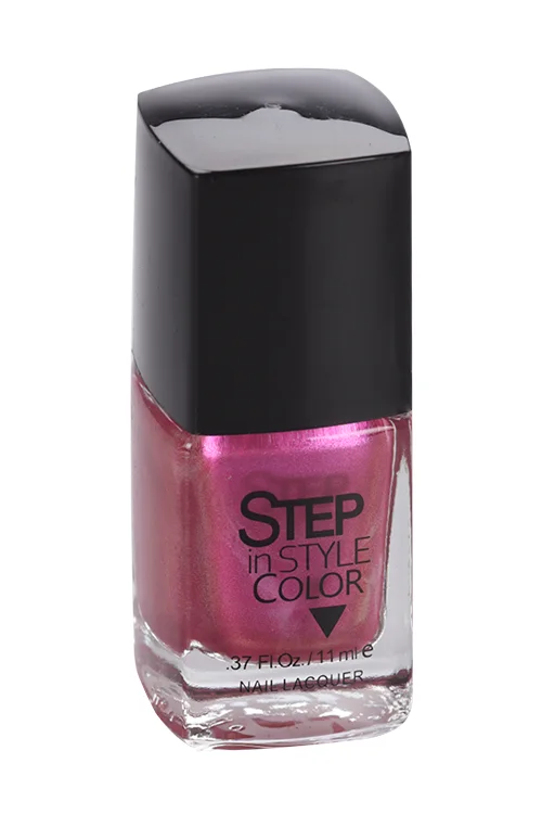 Лак Step in Style Color для ногтей LE №184 металлик / фуксия 11 мл
