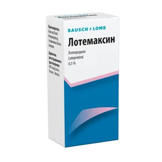 Лотемаксин 0,5% 5 мл капли глазные