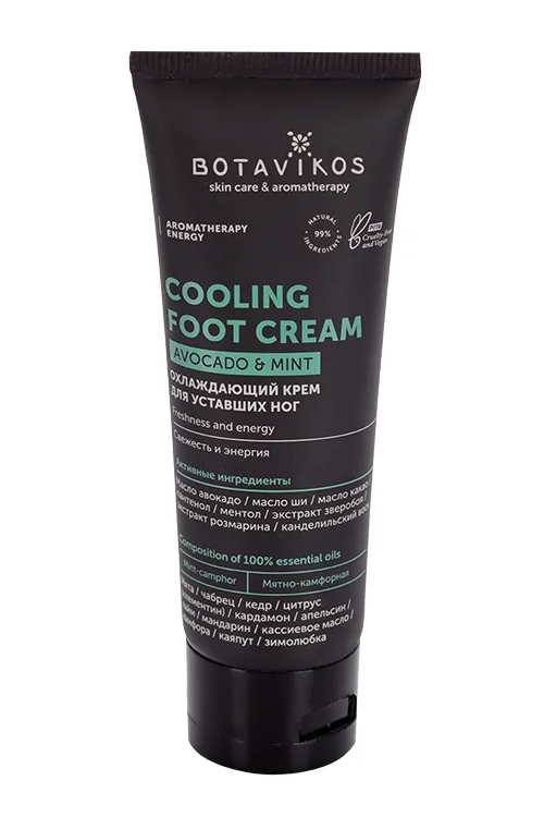 Крем Botavikos Aromatherapy Energy охлажд для уставших ног 75 мл