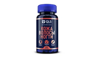 Кожа Волосы Ногти GLS 400 мг 60 шт капсулы
