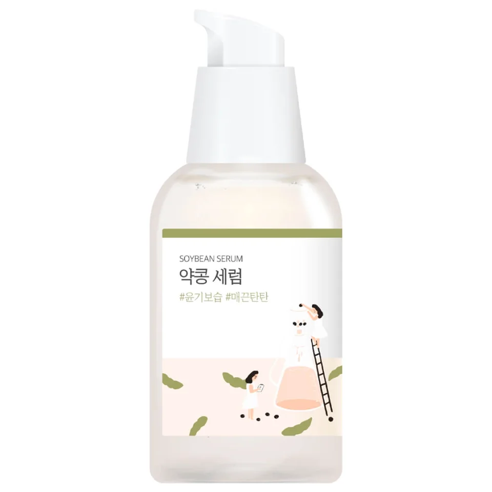 Питательная сыворотка с чёрной соей и комплексом витаминов Soybean Serum 50 мл Round Lab
