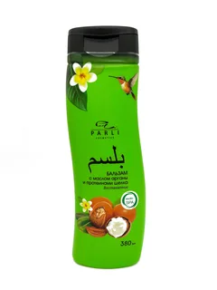 Бальзам для волос Parli Cosmetics Exotic SPA с маслом арганы и протеинами шелка 380 мл