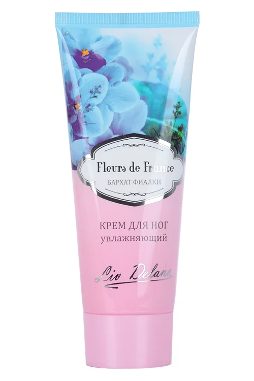 Крем Fleurs de France Бархат фиалки увлаж для ног 75 гр