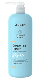 Кондиционер Ollin Professional Ultimate Care Восстанавл для волос с церамидами 1 000 мл