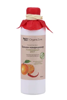 Бальзам-кондиционер OrganicZone Интенсивный рост против выпад для роста волос 250 мл