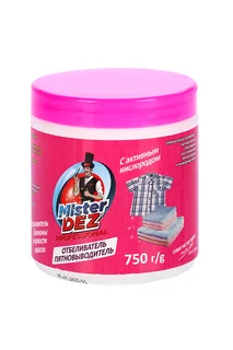 Отбеливатель-пятновыводитель Mister Dez Professional с активным кислородом 750 гр