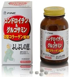 Хондроитин и глюкозамин, 545 таблеток, Fine Japan