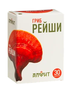 БАД Алфит Гриб Рейши 30 капсулы по 490 мг