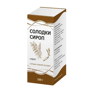 Солодка сироп 100 мл