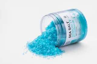 Соль для ванны морская 100% иммунитет SEA Salt Immunity банка 600 гр Fabrik Cosmetology