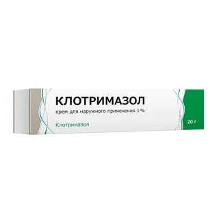 Клотримазол Канизон 1% 20 гр крем