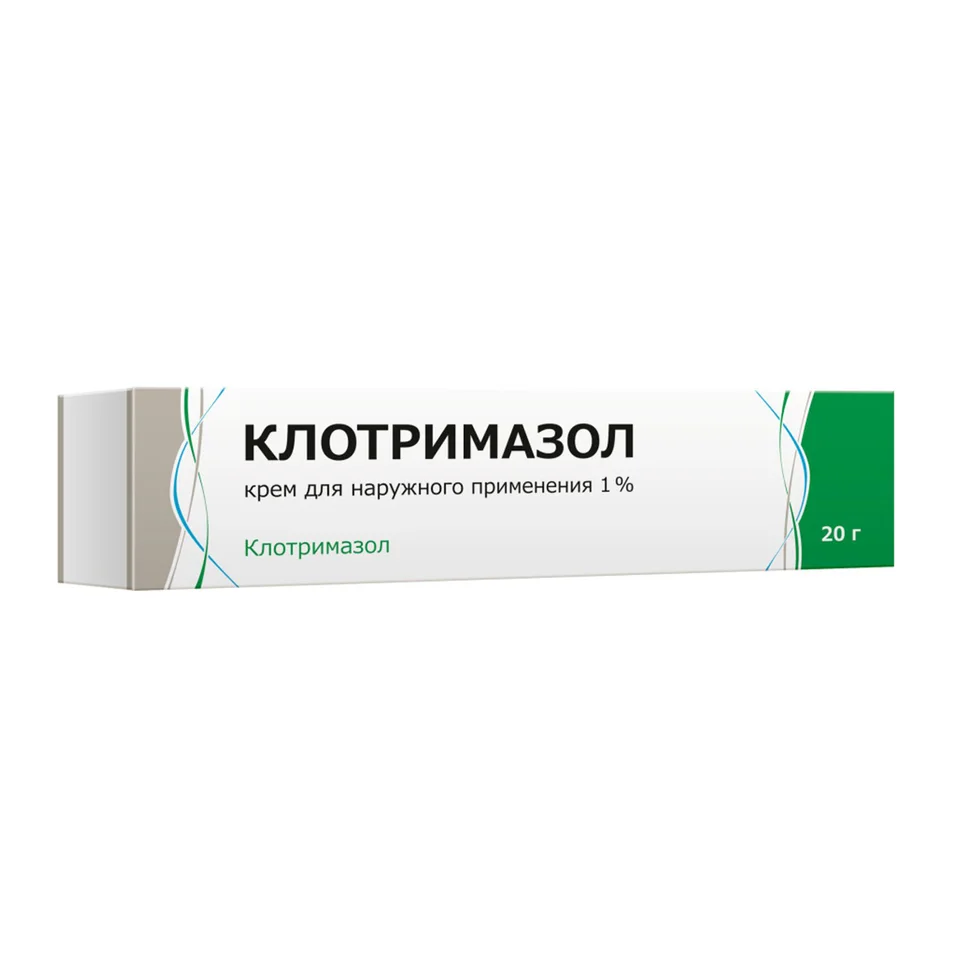 Клотримазол крем 1 % 20 г