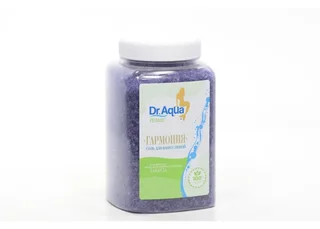 Соль для ванн Dr Aqua Релакс морская с пеной Гармония лаванда 750 гр