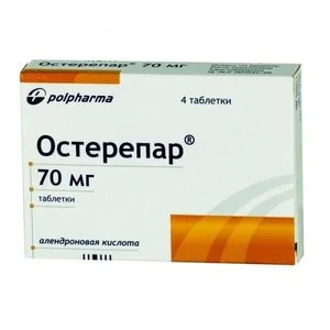 Остерепар 70 мг 4 шт таблетки