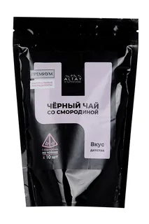 Чай черный со смородиной в пирамидках 40 гр