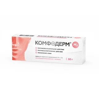 Комфодерм М2 крем 0,1%+2% 30 гр